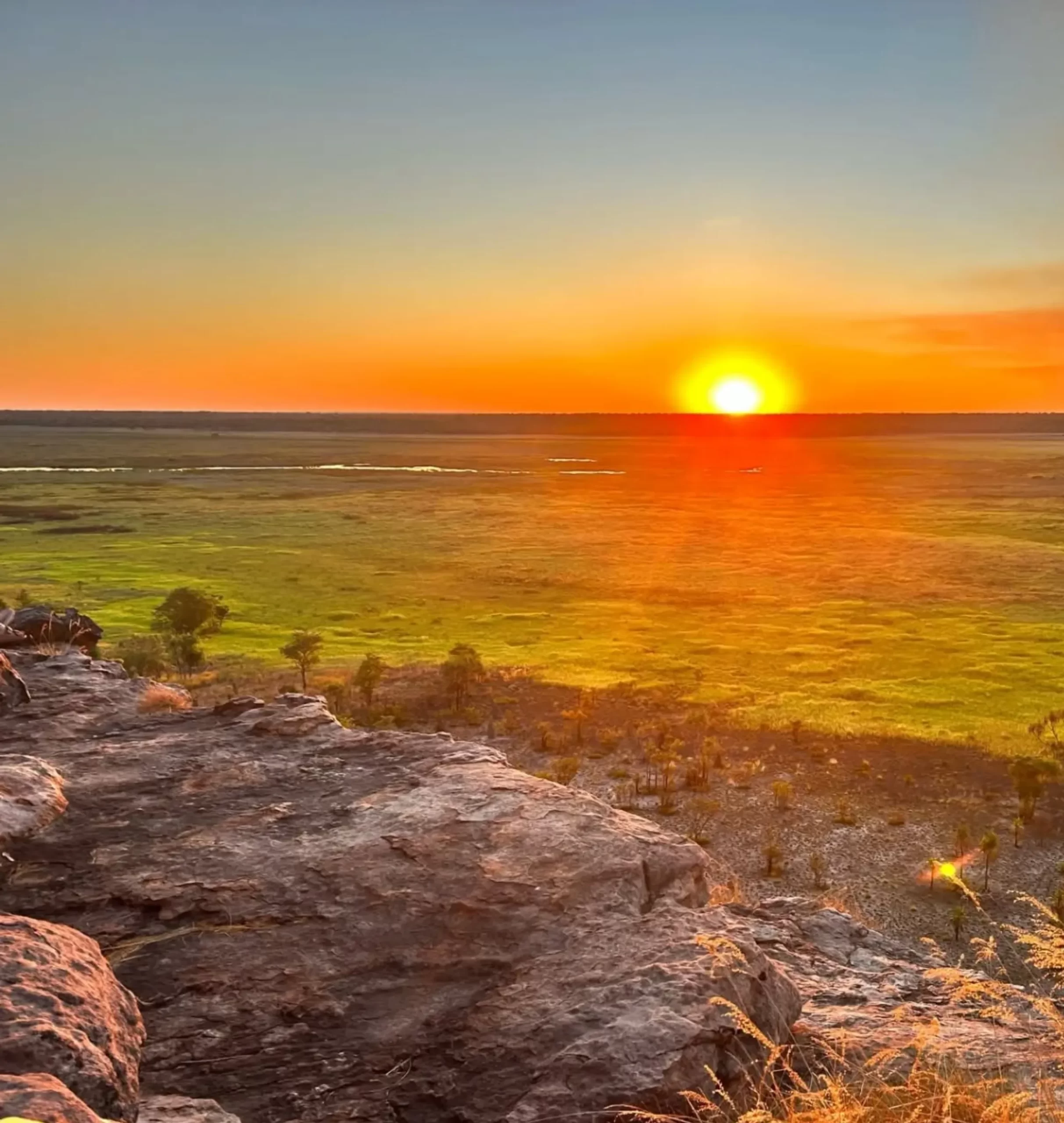 Sunrise at Ubirr