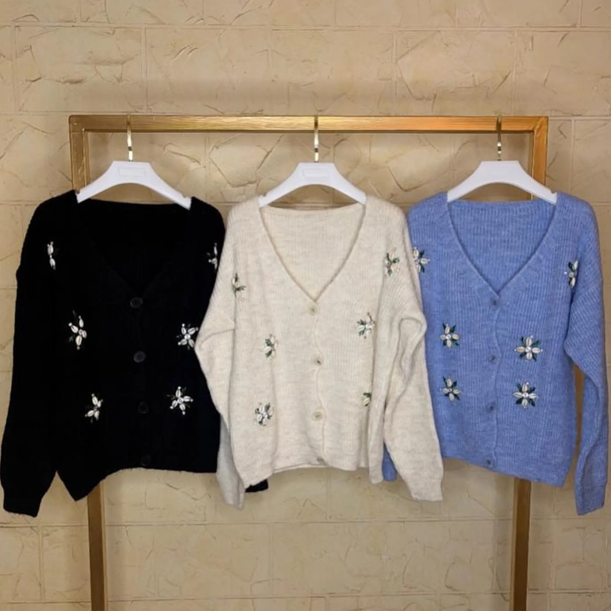 clothing products in a clean photograph